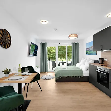 Inhome - Kueche - Parken - Tv 아파트호텔