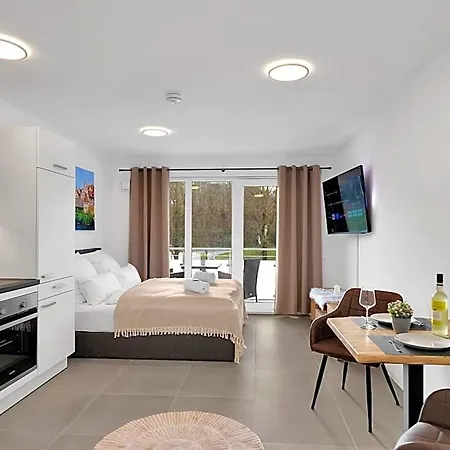 Inhome - Kueche - Parken - Tv Apartmanhotel Schwäbisch Hall